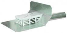 Produktbild: LORO-X Attikadirektablauf für kleine Dachflächen, Edelstahl DN100