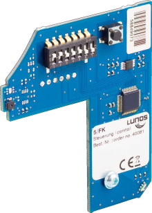 Produktbild: LUNOS Silvento Komfortplatine 5/FK Basisplatine + Feuchte- u. Temp.-Sensor
