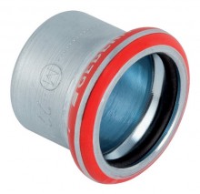 Produktbild: GEBERIT MAPRESS C-Stahl Kappe 18 mm, verzinkt 20213