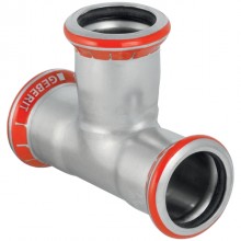 Produktbild: GEBERIT MAPRESS C-Stahl T-St&uuml;ck 22 mm, verzinkt 21004
