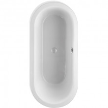 Produktbild: Mauersberger Crispa Oval-Badewanne 1800 x 800 x 450mm wei&szlig; 