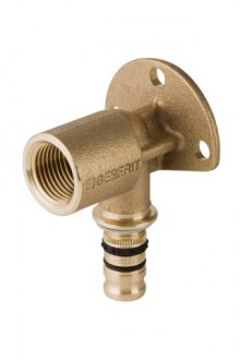 Produktbild: GEBERIT Mepla Armaturenanschluss, aus Rotguss 16 mm x 1/2"
