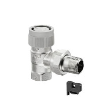Produktbild: OVENTROP Thermostatventil AQ DN 15, 1/2"  Eck, M 30 x 1.5  f. auto. hydraulischen Abgleich 