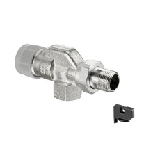 Produktbild: OVENTROP Thermostatventil AQ DN 15, 1/2" Vorlauf-Axialv., M 30 x 1.5 f. auto. hydraulischen Abgleich 