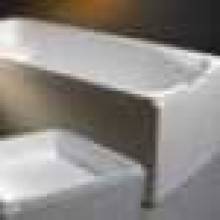 Produktbild: Ovalwannenträger Steel 190 x 90 cm