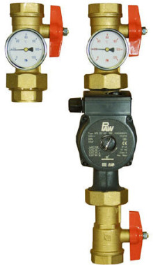 Produktbild: PAW Pumpen-Set K5 (K2+K3), voll absper. G 5/4" - Flansch 5/4"