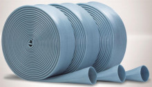 Produktbild: PE Abwasserschlauch für Gussrohr Rolle 15 Meter, 5 x 50 mm
