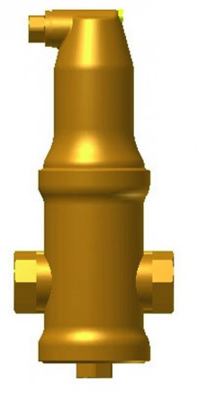 Produktbild: PNEUMATEX Zeparo Luftabscheider Typ ZUV 25, 1"IG, 2 m&sup3;/h 