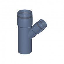 Produktbild: Poloplast 102225 POLO-KAL XS Abzweig PKXEA 67,5° DN 110 / 50