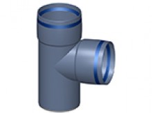 Produktbild: Poloplast 102232 POLO-KAL XS Abzweig PKXEA 87,5° DN 110 / 110