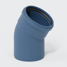 Produktbild: POLOPLAST POLO-KAL NG-Bogen PKB 30°, DN 160 mit Muffe