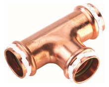 Produktbild: Press-Fitting T-Stück 22 mm Solar