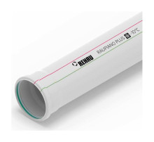 Produktbild: RAUPIANO PLUS Abflussrohr, 1 Muffe DN 50, Baul&auml;nge 150 mm