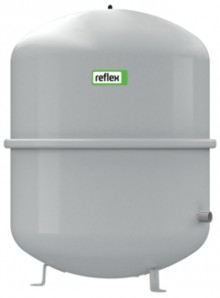 Produktbild: REFLEX Membran-Druckausdehnungsgefäß N 35, grau, 4 bar - Neu- Heizung