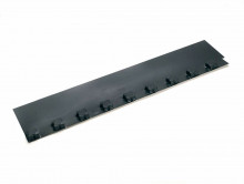 Produktbild: REHAU Anschlussstreifen für Varionova 950 x 200 mm, Höhe 20 mm, schwarz VPE=20 Stck.