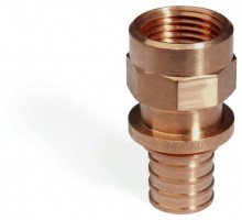 Produktbild: REHAU RAUTITAN Übergang RX+, IG 20 mm x 1/2" IG, Rotguss bleifrei