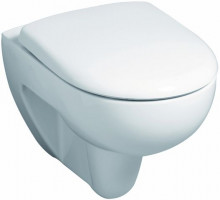 Produktbild: GEBERIT RENOVA Wand-Tiefspül-WC spülrandlos weiß mit Glasur KeraTect 