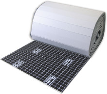 Produktbild: ROTH W&auml;rme-/Trittschalld&auml;mmrolle PS-TK St&auml;rke: 25-2 mm, 1 x 12 Meter, WLG 045