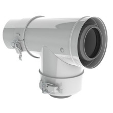 Produktbild: Remeha T-Stück mit Abdichtdeckel PPS DN80/125, senkr./waager.