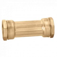Produktbild: CALEFFI Messing Reparaturmuffe 25 mm für PE-Kunststoffrohre