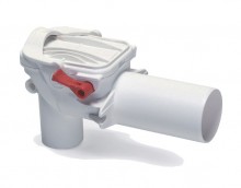 Produktbild: Rückstaudoppelverschluss Staufix für Waschtischsiphons, Kunststoff DN50 