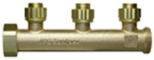 Produktbild: SANIPEX Verteiler aus Rotguss f. 24 BW 3-fach, G 1 x 16 mm, 5422.016