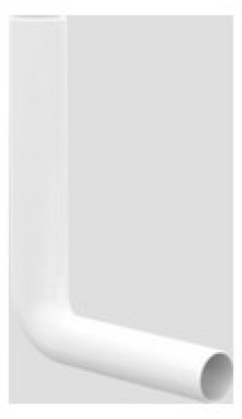 Produktbild: SANIT Sp&uuml;lbogen D = 50 x 44 mm  wei&szlig; (h) 280 x (l) 210 mm  02.172.01..0000