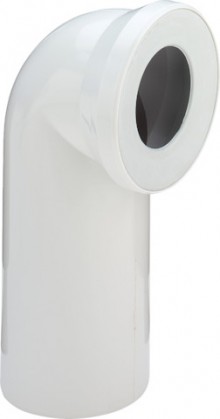 Produktbild: SANIT WC-Anschlussbogen 90° DN 100 weiß # 58103010099