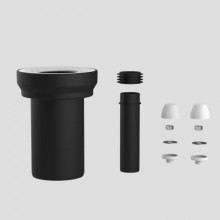 Produktbild: SANIT WC-Anschlussgarnitur 180mm DN90 PP weiß