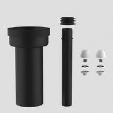 Produktbild: SANIT WC-Anschlussgarnitur 300mm DN90 PE schweißbar 