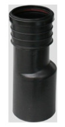 Produktbild: SANIT WC-Anschlussstück DN90/DN100 3-fach schwarz 58.911.00..0000
