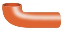 Produktbild: SML Bogen aus Gusseisen m.250mm Schenkel  DN 100 88,5 Grad 