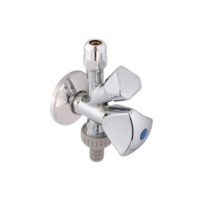 Produktbild: Schl&ouml;sser Kombi-Eckventil  1/2" mit R&uuml;ckflu&szlig;verhinderer verchromt  