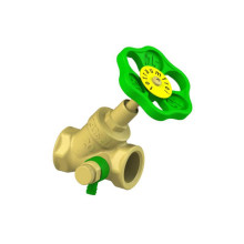 Produktbild: Schl&ouml;sser Schr&auml;gsitzventil  mit Entleerung DN 25, IG 1"  