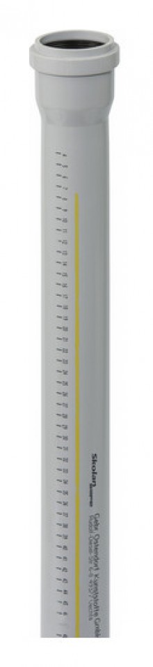 Produktbild: SKOLANsafe Rohr Passlängen mit Muffe DN 58 x 1000 mm 