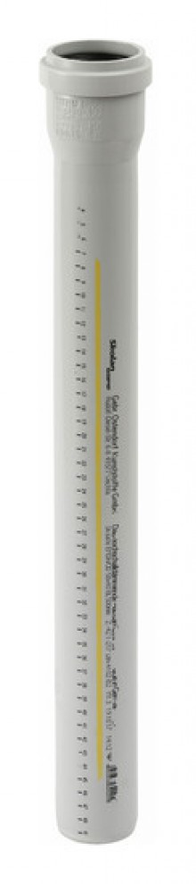 Produktbild: SKOLANsafe Rohr  Passlängen mit Muffe DN 58 x 500 mm 