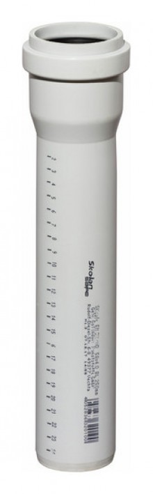 Produktbild: SKOLANsafe Rohr  Passlängen mit Muffe DN 58 x 250 mm 