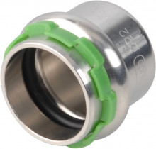 Produktbild: SudoPress Edelstahl Kappe VCE 301 d 15 mit EPDM O-Ring