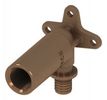 Produktbild: TECEflex Wandscheibe lang ohne Druckhülse 16 mm x 1/2" IG, Rotguss/Siliziumbronze