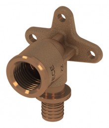 Produktbild: TECEflex Wandscheibe ohne Druckhülse 16 mm x 1/2" IG, Rotguss/Siliziumbronze