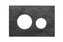 Produktbild: TECEloop Blende für WC-Betätigungsplatte Steinplatte Schiefer 