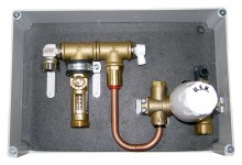 Produktbild: USH UP-Einzelraumregelung f&uuml;r Einrohrheizung RTL+TH-Funktion f&uuml;r Stellmotor/ Fernversteller