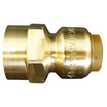 Produktbild: USH Klimaboard MS-Steck-&Uuml;bergangsmuffe 15mm x 1/2", Material: Messing
