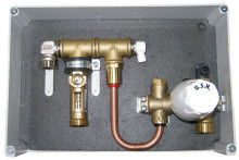 Produktbild: USH UP-Einzelraumregelung f&uuml;r Einrohrheizung RTL-Funktion nach vorne