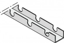 Produktbild: Uponor Klemmschiene Fix 14mm c/c50mm 2,5m