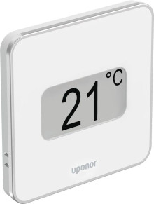Produktbild: Uponor Raumfühler Smatrix Base T-149 mit Feuchtefühler, weiß