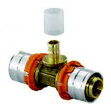 Produktbild: Uponor T-St&uuml;ck &Uuml;bergang Q&E  S-Press 20-Q&E9,9-Press20