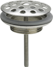Produktbild: VIEGA Universalventil 5125, U-Teil aus MS G11/4"x60mm, mit Sieb Edelstahl