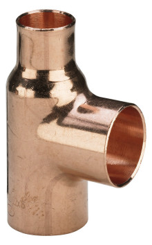 Produktbild: Viega Kupfer Lötanschluss 5130 T-Stück reduziert 15x18x15 mm