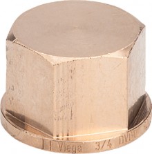 Produktbild: Viega Rotguss Kappe 3301 1/2" 